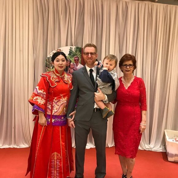 THALIA Sodi lace dress red size s - Picture 7 of 7